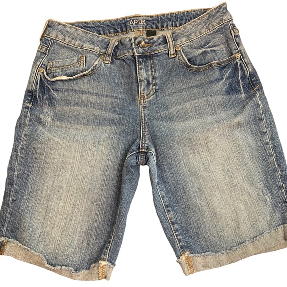 APT. 9 Denim Shorts size 8 - Picture 5 of 7